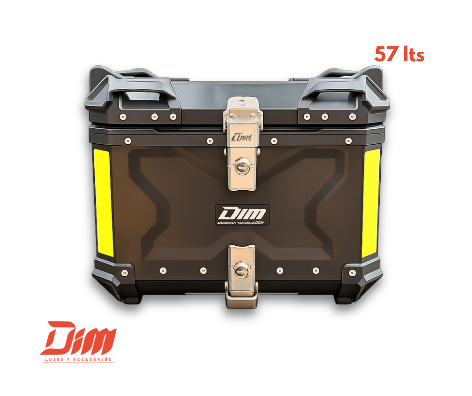 Baul aluminio de 57 lt. DIM