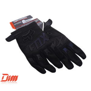 Guantes Fox Negros para Motociclista