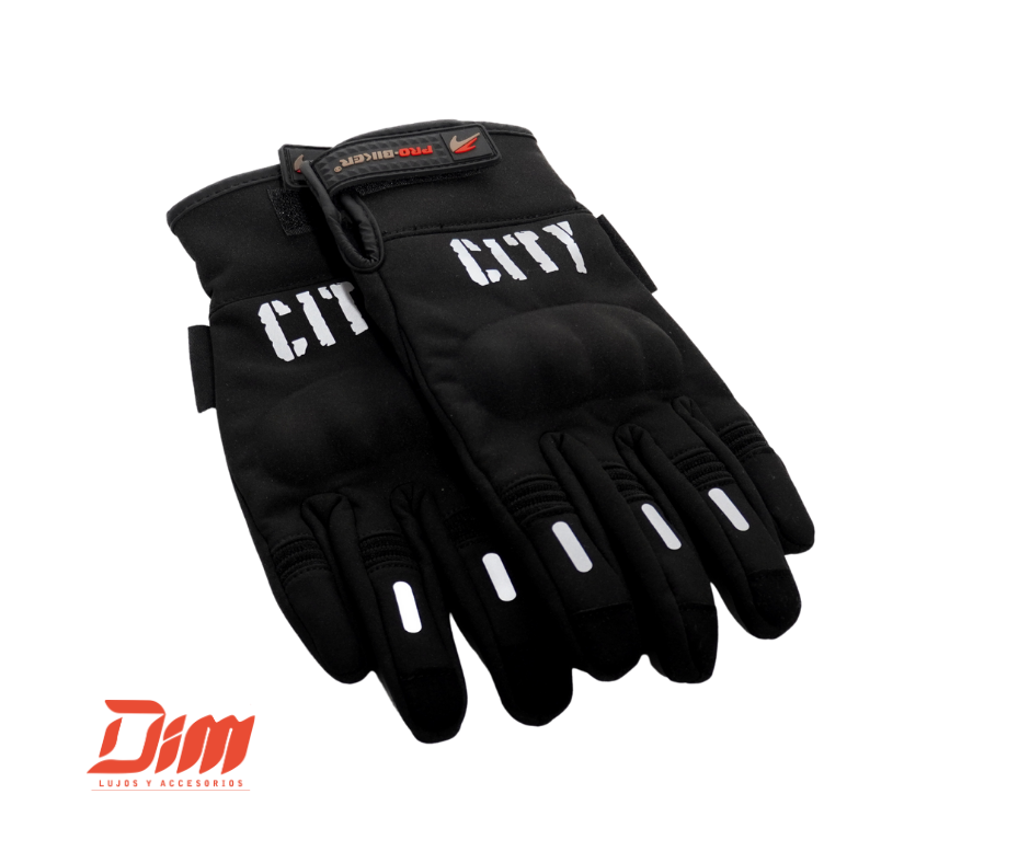 Guantes City para Motociclista