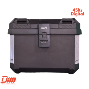 Baúl DR1 45 L Digital para Moto – Cerradura con Clave