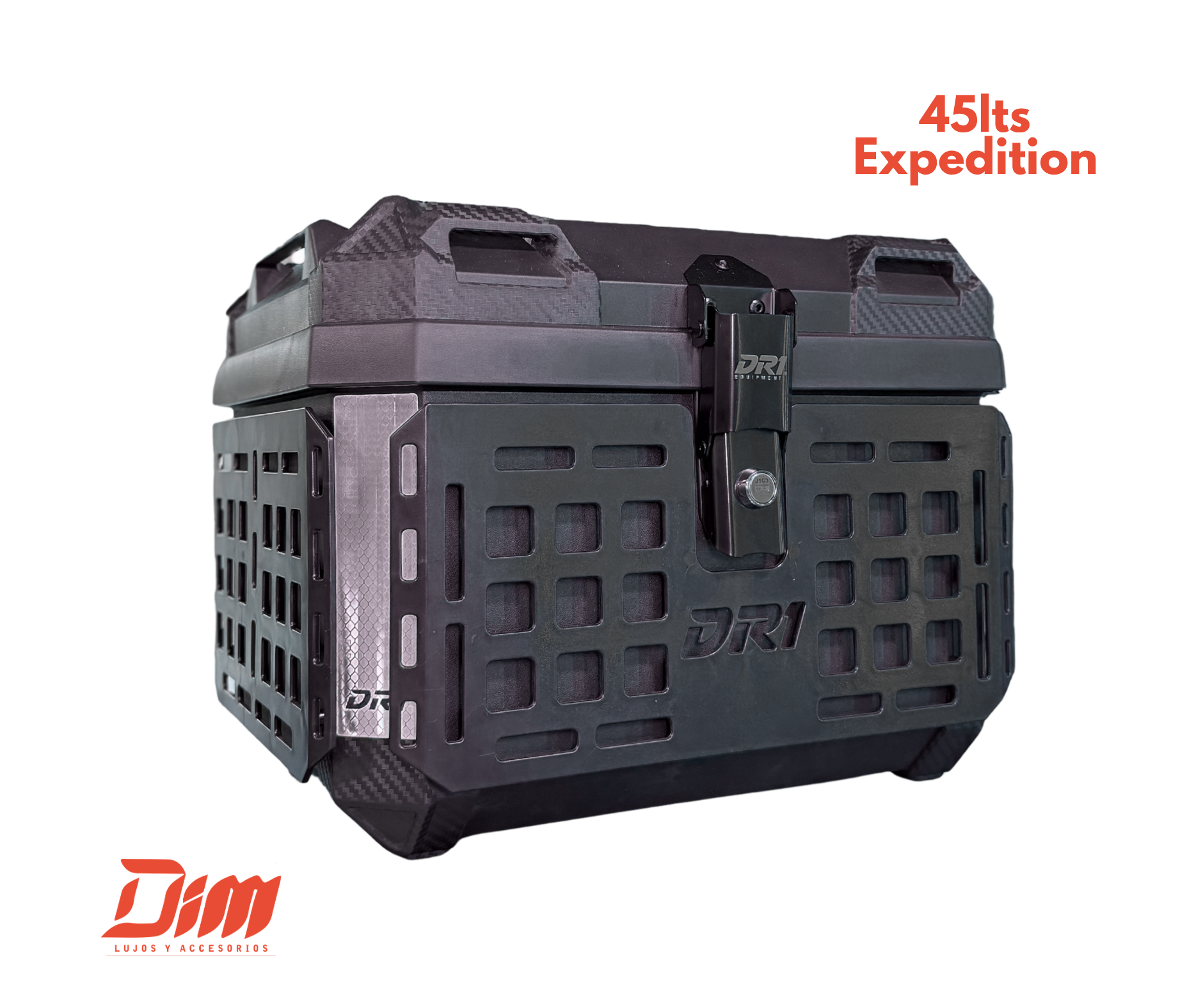 Baúl DR1 Expedition 45 L en Polipropileno para Moto - Image 2