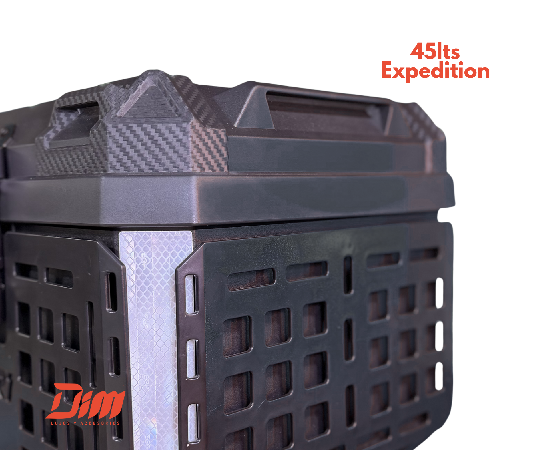 Baúl DR1 Expedition 45 L en Polipropileno para Moto - Image 3