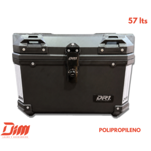 Baúl DR1 57 L en Polipropileno para Moto