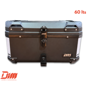 Baúl DR1 60 LT thunder doble chapa base metálica