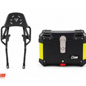 Combo Baúl 45 Litros + Parrilla Reforzada para Moto