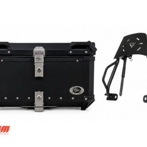 Combo Baúl 65 Litros + Parrilla Reforzada para Moto